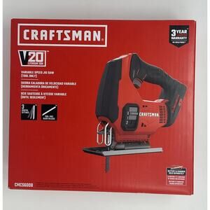 Craftsman V20 cordless jig‎ saw (Tool Only)